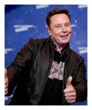 Tesla Event Elon Musk Leather Jacket - Image 2