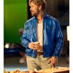The Chase For Carrera Ryan Gosling Blue Bomber Jacket