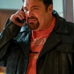 The Thing About Pam S01 Russ Faria Black Leather Jacket