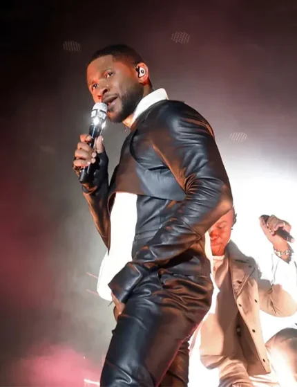 Usher The Roots Picnic 2023 Leather Jacket