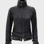 Timothy Designer Soft Shearling Leather Jacket