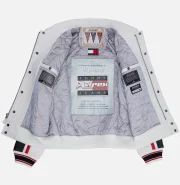 Tommy Jeans X Avirex Leather Jacket - Image 3