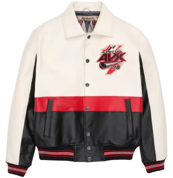 Red Blades Avirex Leather Jacket