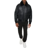 Avirex Classic Black G-1 Aviator Leather Jacket - Image 6