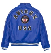 Avirex Cobalt Icon Leather Jacket - Image 2
