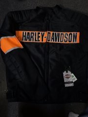 Men's Harley Davidson Victory Lane Motorcycle Leather Jacket - Image 4