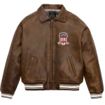 Avirex Vintage Brown Icon Leather Jacket