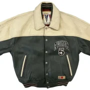 J-Hope On The Street Avirex Leather Bomber Jacket