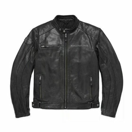 Harley-Davidson Midnight Rider's Skull Leather Jacket