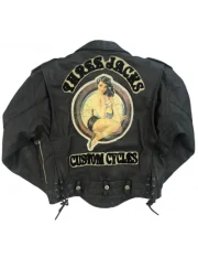 Avirex Motorcycle Leather Jacket - Image 2