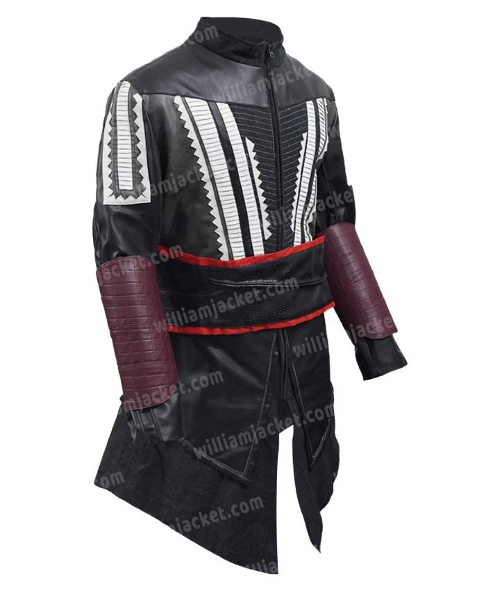Aguilar-Assassins-Creed-Leather-Coat-With-Hood.jpg Aguilar Assassin's Creed Leather Hoodie Coat - Image 4
