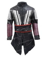 Aguilar Assassin's Creed Leather Hoodie Coat - Image 2
