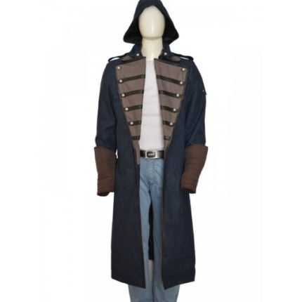 Assassins Creed Unity Arno Dorian Long Coat With Hood