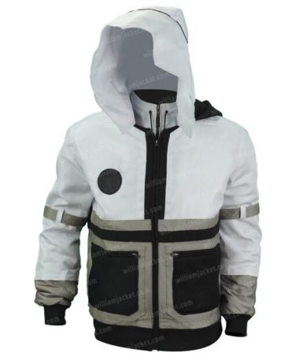 Assassin's Creed Ghost Recon White Hoodie Jacket