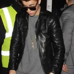 Justin Bieber Beat and Amika Nightclubs Leather Jacket
