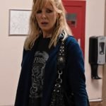 Yellowstone Beth Dutton S04 Blue Wool Long Coat