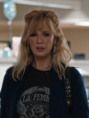 Yellowstone Beth Dutton S04 Blue Wool Long Coat - Image 4