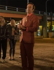 Bob Odenkirk Better Call Saul S05 Brown Suit Iconic Season 5 Attire - Image 2