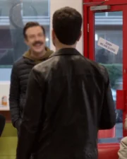 Brett Goldstein Ted Lasso S02 Roy Kent Leather Jacket - Image 3