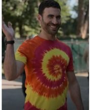 Ted Lasso Roy Kent Rainbow Tie Dye T-Shirt