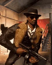 Call of Duty Snoop Dogg Shearling Coat