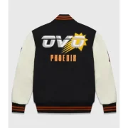 Sunset Glory Dylan's Phoenix Suns Wool Varsity Jacket for NBA Enthusiasts - Image 3