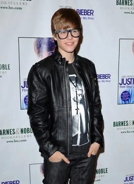 Justin Bieber First Step 2 Forever My Story Leather Jacket