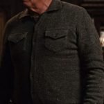 Yellowstone John Dutton S04 Wool Grey Cardigan