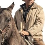 Men John Dutton Yellowstone Western Beige Cotton Jacket