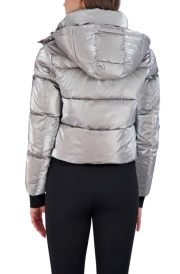 Ted Lasso S03 Juno Temple Silver Puffer Jacket - Image 5