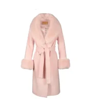Ted Lasso S03 Keeley Jones Faux Fur Coat - Image 2