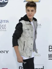 Justin Bieber Denim and Leather Hoodie Jacket - Image 2