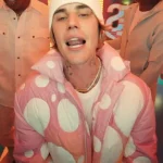 Justice Album Justin Bieber Peaches Puffer Jacket