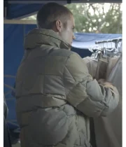 Justin Drew Bieber Stay Grey Puffer Jacket - Image 2