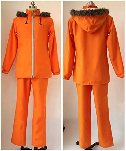 Kenny-South-Park-Costume-Front-and-Back Authentic Kenny South Park Costume for Adults Iconic Character Replica - Image 3