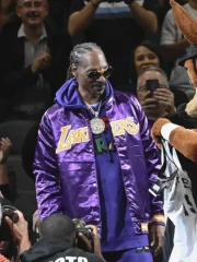 Los Angeles Lakers Snoop Dogg Purple Jacket - Image 2