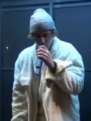 Justin Bieber Peoples Choice Awards Fur Jacket