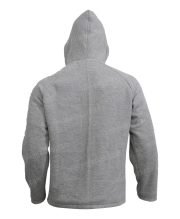 Phil Dunster Ted Lasso Grey and Blue Hooded Jacket - Image 5
