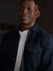 Ted Lasso Toheeb Jimoh Black Cotton Jacket - Image 2