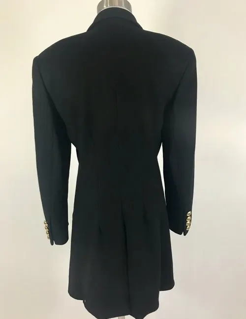 Selena-Quintanilla-Embroidered-Black-Coat.webp Singer Selena Quintanilla Embroidered Black Long Coat - Image 4