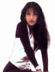Singer Selena Quintanilla Silver Metallic Vest - Image 5
