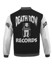 Snoop Dogg Death Row Records Black Varsity Jacket - Image 2