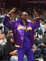 Los Angeles Lakers Snoop Dogg Purple Jacket