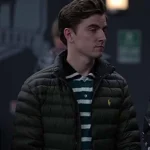 Ted Lasso Colin Hughes Quilted Parachute Puffer Jacket