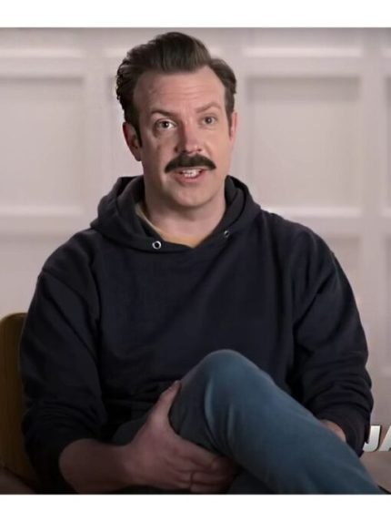 Ted Lasso Jason Sudeikis Black Hoodie
