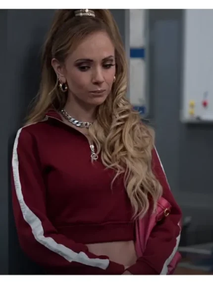 Ted Lasso Keeley Jones Cropped Bomber Jacket