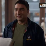 Ted Lasso S2 Nate Nick Mohammed Blue Cotton Jacket