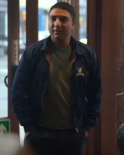 Ted Lasso S2 Nate Nick Mohammed Blue Cotton Jacket - Image 2