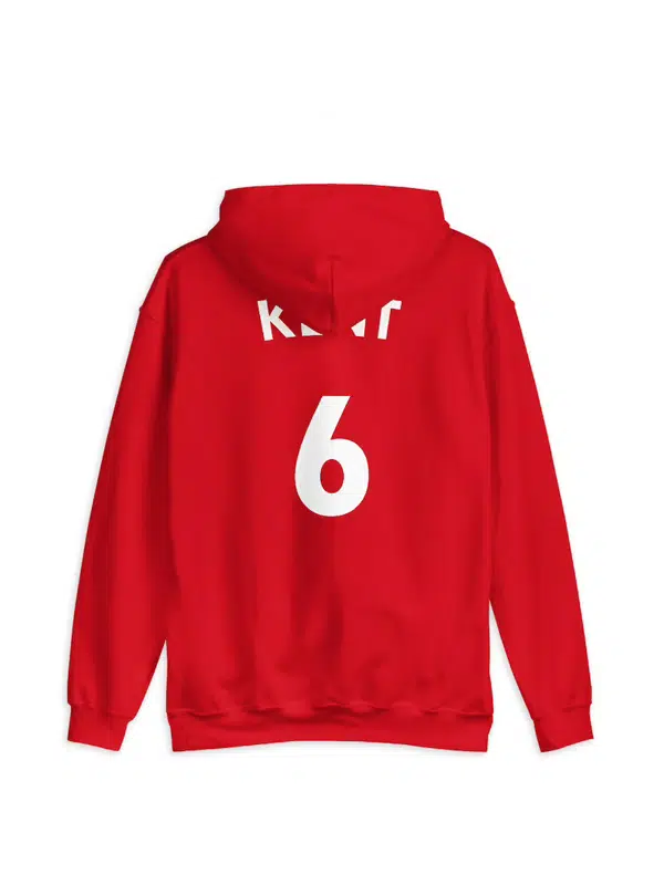 Ted-Lasso-Roy-Kent-6-AFC-Richmond-Hoodie-Red-Back.webp Ted Lasso Roy Kent 6 Fleece Hoodie Multiple Colors - Image 2
