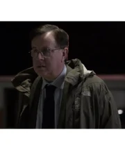 Ted Lasso S01 Higgins Green Rain Jacket - Image 2